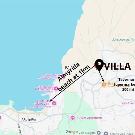 Villa Nicolas With Sea View Plaka (Apokoronas)